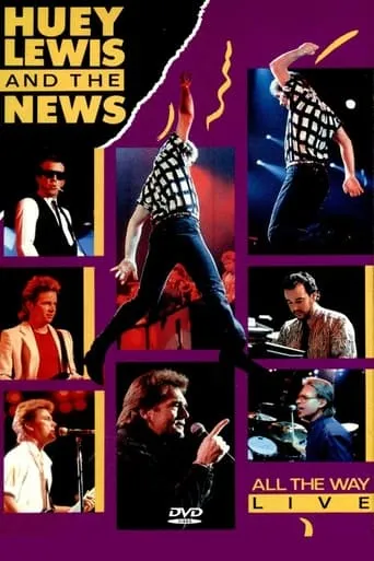 Huey Lewis and the News - All the Way Live movie poster - Entertainment content