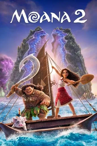 Moana 2 movie poster - Rated 7.077/10