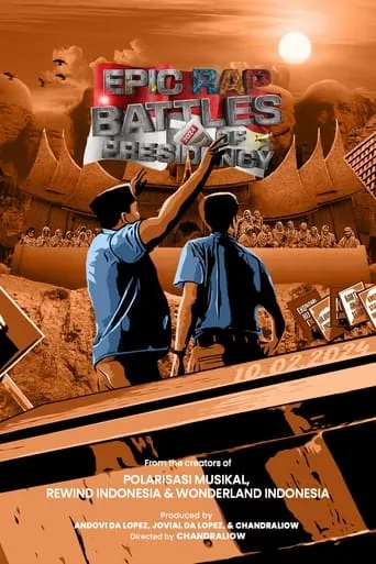 Anies VS Prabowo VS Ganjar - Epic Rap Battles of Presidency 2024 movie poster - Entertainment content