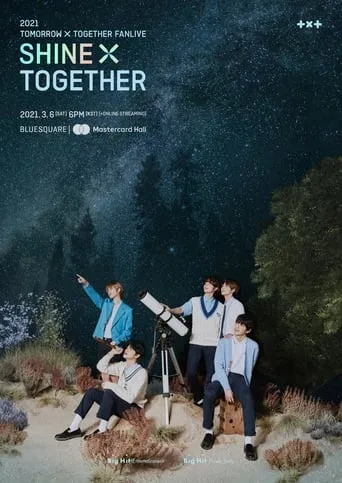 2021 TXT FANLIVE SHINE X TOGETHER movie poster - Entertainment content