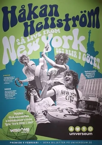 Håkan Hellström - New York 2016 movie poster - Rated 6/10