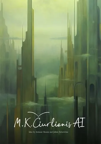 M. K. Čiurlionis AI movie poster - Entertainment content