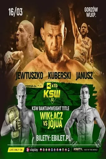 KSW 92: Wiklacz vs. Jojua movie poster - Entertainment content