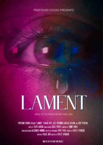 Lament movie poster - Entertainment content