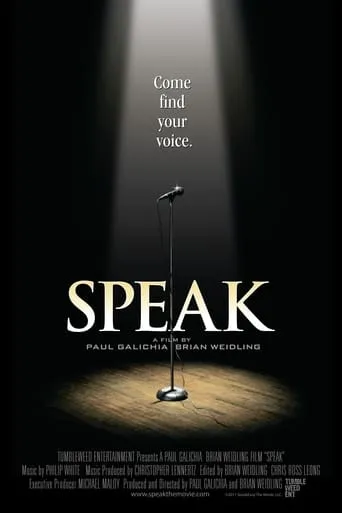 Speak movie poster - Entertainment content