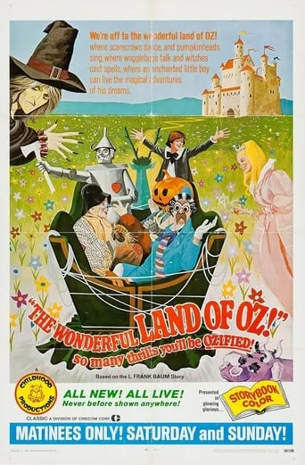 The Wonderful Land of Oz movie poster - Rated 2/10