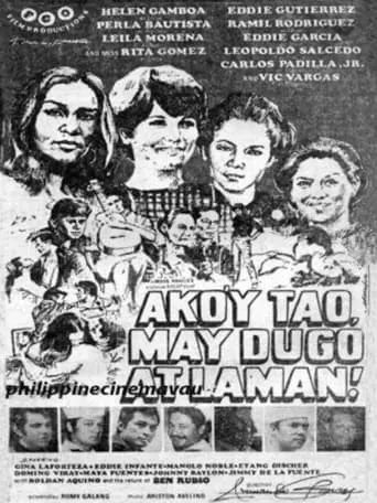 Ako'y tao, may dugo at laman! movie poster - Entertainment content