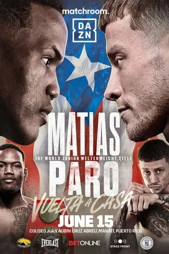 Subriel Matias vs. Liam Paro movie poster - Entertainment content
