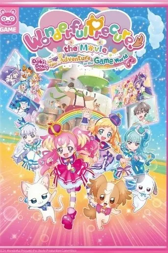 Wonderful PreCure! The Movie: A Grand Adventure in a Thrilling♡Game World! movie poster - Rated 5/10