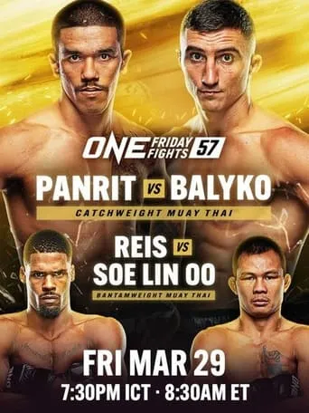 ONE Friday Fights 57: Panrit vs. Balyko movie poster - Entertainment content