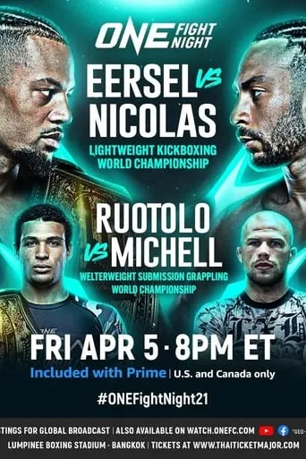ONE Fight Night 21: Eersel vs. Nicolas movie poster - Entertainment content