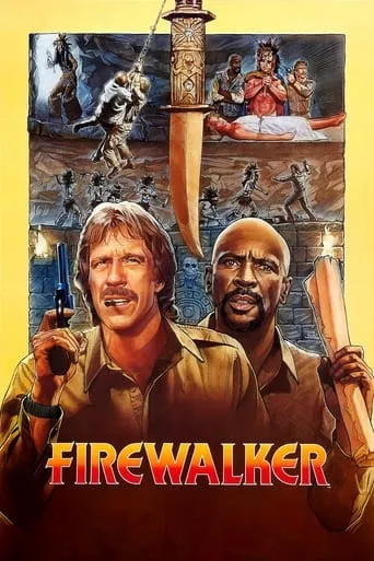 Firewalker movie poster - Rated 5.3/10