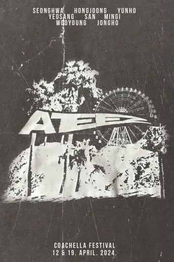 ATEEZ at Coachella movie poster - Rated 10/10