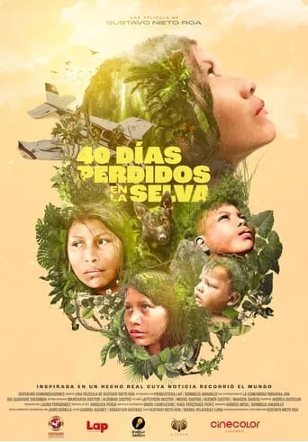 40 Days Lost in the Jungle movie poster - Rated 4/10