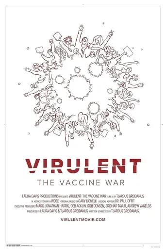 Virulent: The Vaccine War movie poster - Entertainment content