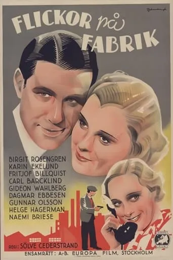 Flickor på fabrik movie poster - Entertainment content