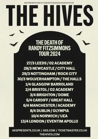 The Hives: Live At The Barrowlands movie poster - Entertainment content
