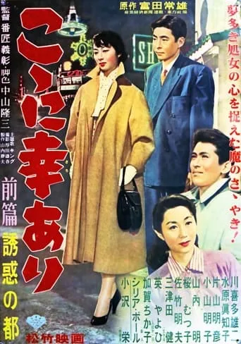 こゝに幸あり・前篇 誘惑の都 movie poster - Entertainment content
