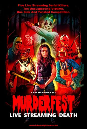 Murderfest movie poster - Rated 2.5/10