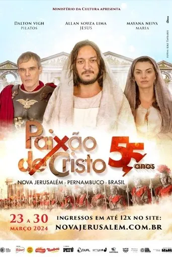 Paixão de Cristo - 55 Anos movie poster - Entertainment content