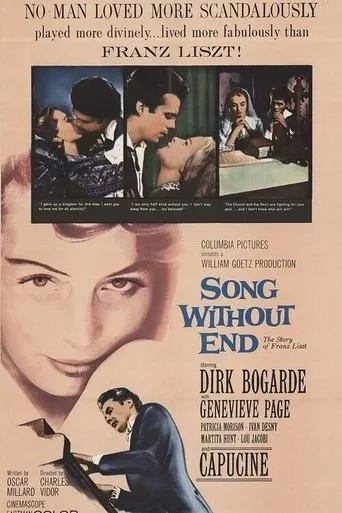 Song Without End movie poster - Rated 4.8/10