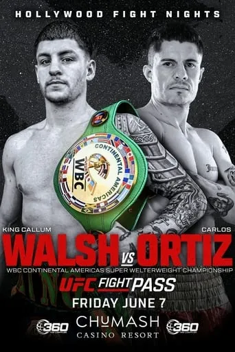 Callum Walsh vs. Carlos Ortiz movie poster - Entertainment content