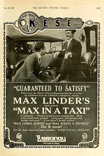 Max in a Taxi movie poster - Rated 4.8/10
