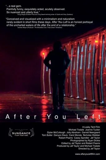 After You Left movie poster - Rated 10/10