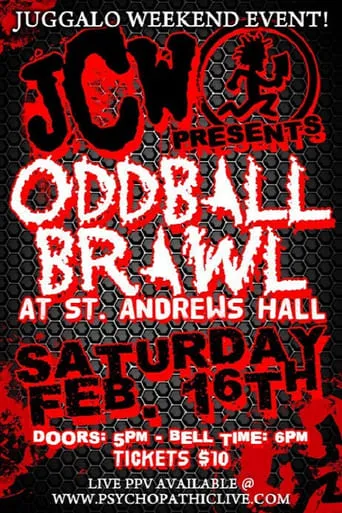 JCW Oddball Brawl movie poster - Entertainment content