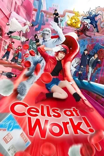 Cells at Work! movie poster - Rated 7.9/10