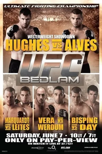 UFC 85: Bedlam movie poster - Rated 6.6/10