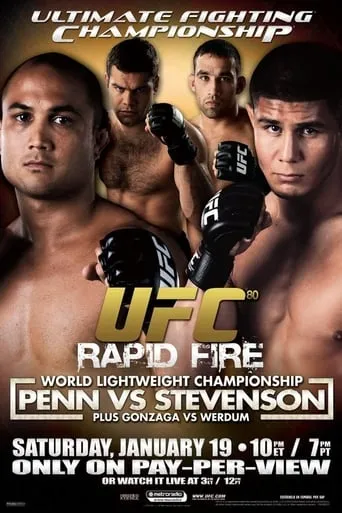UFC 80: Rapid Fire movie poster - Rated 6.7/10