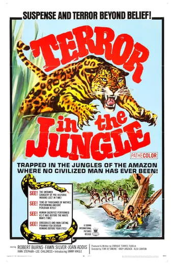 Terror in the Jungle movie poster - Rated 4.9/10