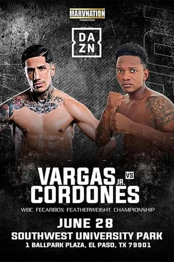 Fernando Vargas Jr. vs. Juan Carlos Cordones movie poster - Entertainment content