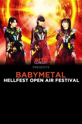 BABYMETAL - Hellfest 2024 movie poster - Rated 8/10