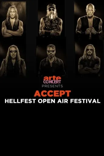 Accept - Hellfest 2024 movie poster - Rated 8/10