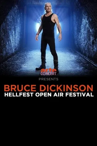 Bruce Dickinson - Hellfest 2024 movie poster - Rated 8/10