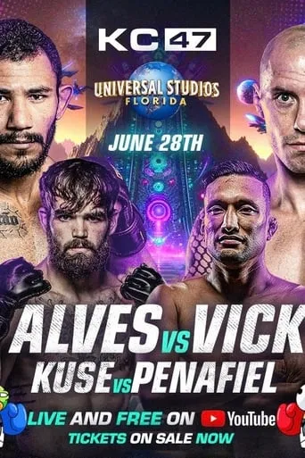 Karate Combat 47: Alves vs. Vick movie poster - Entertainment content