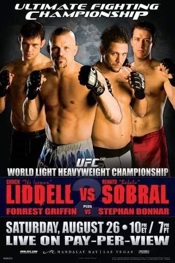 UFC 62: Liddell vs. Sobral movie poster - Rated 6.4/10
