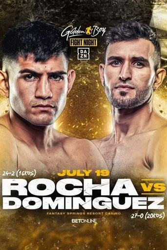 Alexis Rocha vs. Santiago Dominguez movie poster - Entertainment content