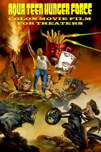 Aqua Teen Hunger Force Colon Movie Film for Theaters movie poster - Rated 6.473/10
