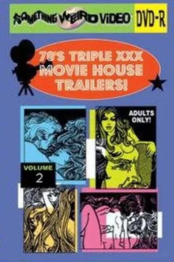 Bucky's '70s Triple XXX Movie House Trailers Volume 2 movie poster - Rated 3/10