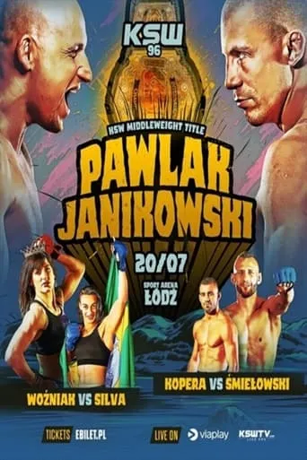KSW 96: Pawlak vs. Janikowski movie poster - Entertainment content