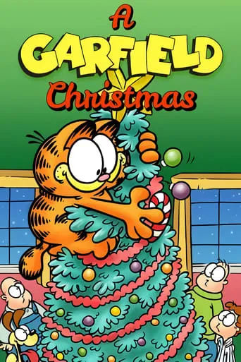 A Garfield Christmas movie poster - Rated 7.031/10