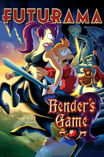 Futurama: Bender's Game movie poster - Rated 6.9/10