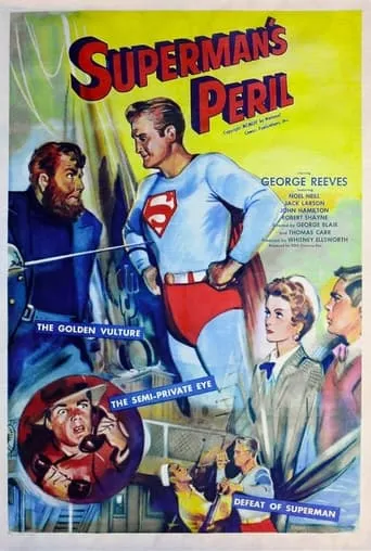 Superman's Peril movie poster - Entertainment content