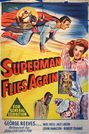 Superman Flies Again movie poster - Rated 10/10