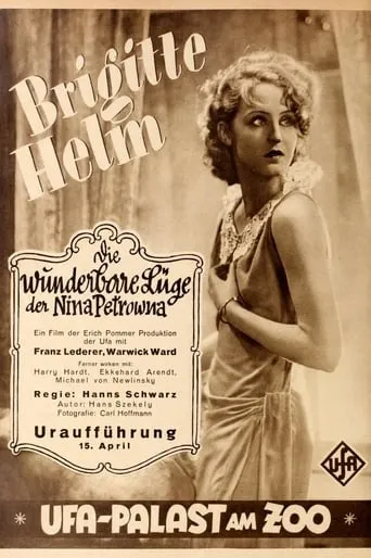 The Wonderful Lies of Nina Petrovna movie poster - Rated 7/10