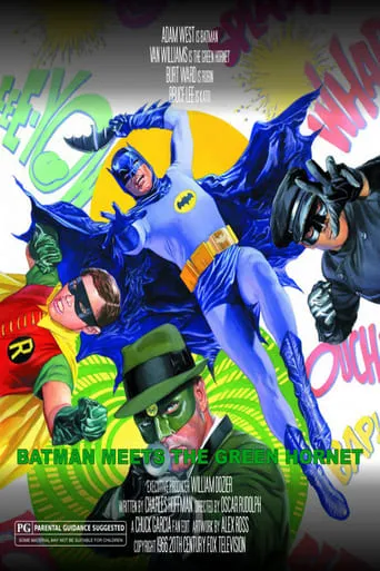 Batman '66 Meets the Green Hornet movie poster - Rated 8/10