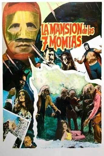The Mansion of The 7 Mummies movie poster - Rated 5.2/10